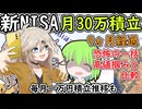 新NISA30万円積立　9ヵ月目高値掴みと比較　毎月一万円分散投資も　ずんだもん解説　月間市況