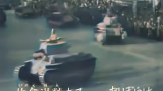 軍歌 出征兵士を送る歌 1939年（昭和14年） AIカラー化