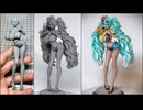 ブラジリアンミクのフィギュアを作ってみた