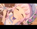 特製のパンケーキを食べるキョウカちゃん