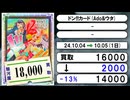 《ワンピ買取相場/37枚》10月04日～10月05日《200円以上騰落》#ワンピースカード