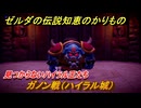 ゼルダの伝説知恵のかりもの　ガノン戦（ハイラル城）　見つからないハイラル王たち　メインチャレンジ攻略　＃１４８