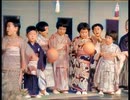 日本の子供たちが英語の歌を歌う 1932年（昭和7年） AIカラー化