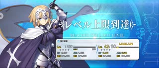 【FGO】ジャンヌ・ダルク（レベルアップ）