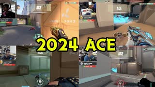 【ヴァロラント】2024年エースシーンまとめ！