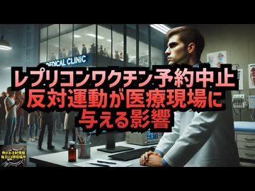 ◆レプリコンワクチンの予約中止！反対運動が医療現場に与える影響 #レプリコンワクチン＝コスタイベ #明治のコロナワクチン #定期接種 #Google検索に表示されない動画