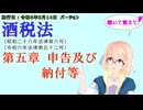 聴いて覚えて！　酒税法　第五章　申告及び納付等 を『VOICEROID2 桜乃そら』さんが　音読します（施行日　  令和6年6月14日　バージョン）
