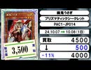 《遊戯王買取相場/27枚》10月07日～10月08日《200円以上騰落》#遊戯王OCG