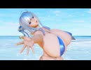 【MMD アズレン】DEEP BLUE SONG / セントルイス 水着ver.