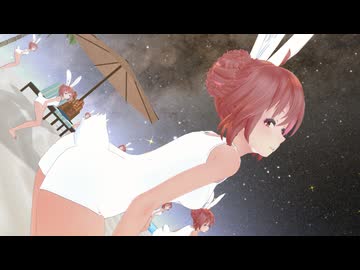 【テトの日2024】　白バニーテトちゃんの『ラビットホール』【MikuMikuDance】