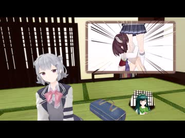 小春六花の太もも全力バキュームきりたん