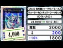 《遊戯王買取相場/54枚》10月09日～10月10日《200円以上騰落》#遊戯王OCG