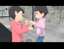 MMD六つ子たちが格闘をしてみた