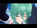 山風が電車乗っているだけの動画【艦これMMD・紳士】