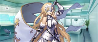 【FGO】ジャンヌ・ダルク（マイルーム）ジルの目を突く。