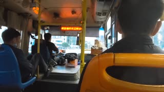 閩候県立順バス 703 寧波吉江 NE6606D4 動画で旅する