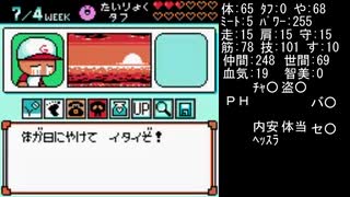 無計画なハッピーくんがGB版パワポケ１の極亜久高校に転入したようです　２