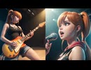 【私がボカロ版B'z】OH! GIRL-B’ｚ-　on vocal Mai＆ NINE ZERO