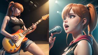 【私がボカロ版B'z】OH! GIRL-B’ｚ-　on vocal Mai＆ NINE ZERO