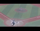 市原中央2アウトから土橋 怜於くんがフォアボールで出塁（2024年7月25日 市立船橋 対 市原中央 第106回全国高校野球 千葉大会 準決勝）
