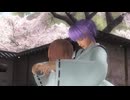 DOA5LR 巫女服のあやねにベアハッグ