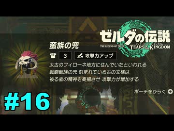 【ゆっくり実況】ティアキンぜんぶやる #16