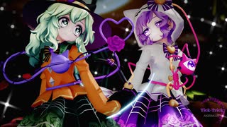 【東方MMD】Miy式の さとり・こいしで「Tick-Trick」1080P