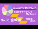 26市町村一気見！【ChatGPT】宮崎県の市町村について【市町村動画No.05】