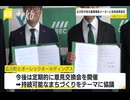 持続可能なまちづくりをテーマに協議　広川町と農業機具メーカー「オーレック」が包括連携協定