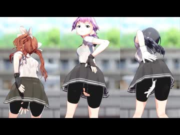 【MMD艦これ】陽炎と不知火と黒潮でSCREAM