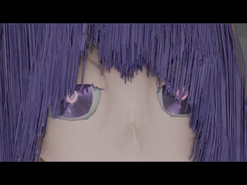 目に模様