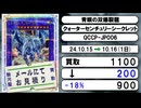 《遊戯王買取相場/123枚》10月15日～10月16日《200円以上騰落》#遊戯王OCG