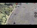 ホモと見る戦車の至近弾を受けるロシア軍