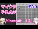 【minecraft】#45マイクラやるのか_村人消失事件・解決変【1.21】