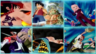 【ONE PIECE】全キャラ　必殺技集『ワンピース グランドバトル！3』