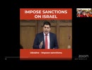 イギリス議会でイスラエルに対する制裁決議の動議を出した議員がいる。  あのイギリスで。