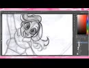 □【スピードペイント】オリキャラがハートを描く！□✨ (□【Speed Paint】¡Mi OC Dibuja un Corazón Alegremente!)