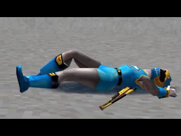 戦闘員にすら苦戦してしまう青い忍