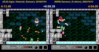【TAS】 ギミック！ in 4:12.38 (比較あり)