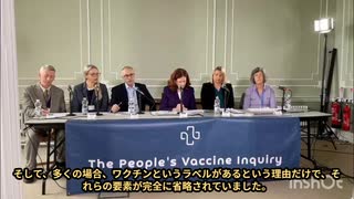 アイルランド　国民ワクチン調査委員会の会見part２The People’s Vaccine Inquiry Dublin
