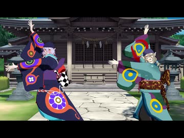 【MMDモノノ怪】薬売りさんズで45秒【れすぽん/あにまお】