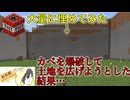 【#マイクラ】TNTで楽をしようとしたらとんでもないことになった…