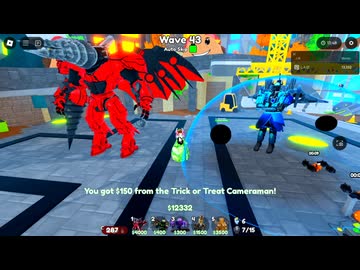 【Roblox/ロブロックス】トイレットタワーディフェンス　#5【東北家実況】