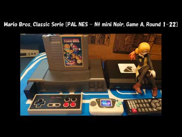 Mario Bros. Classic Serie [PAL NES - Nt mini Noir, Game A, Round 1-22]