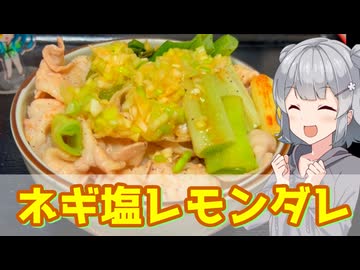 【小春六花】色々使える ネギ塩レモンダレ【VOICEROIDキッチン】