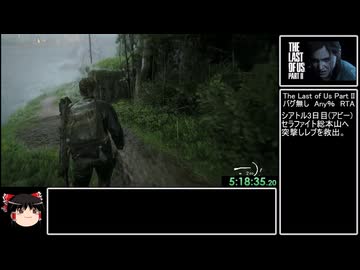 The Last of Us Part II　バグ無し Any% RTA　6時間12分50秒　part12/15