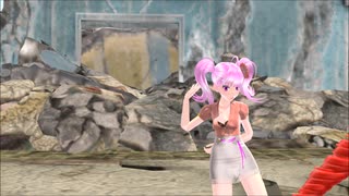 【MMD】血痕【重音テト　小春音アミ】
