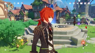 原神　雷電将軍＆ディルック＆ナヒーダでデイリー任務#２６６＆雑談、聖遺物秘境