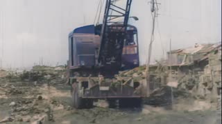 伊勢湾台風の記録 名古屋市 1960年（昭和35年） AIカラー化