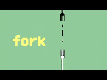 『fork』/ 可不